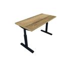 Verstelbaar bureau in hoogte - aanbieding natuur eiken, Verzenden, In hoogte verstelbaar, Nieuw, Bureau