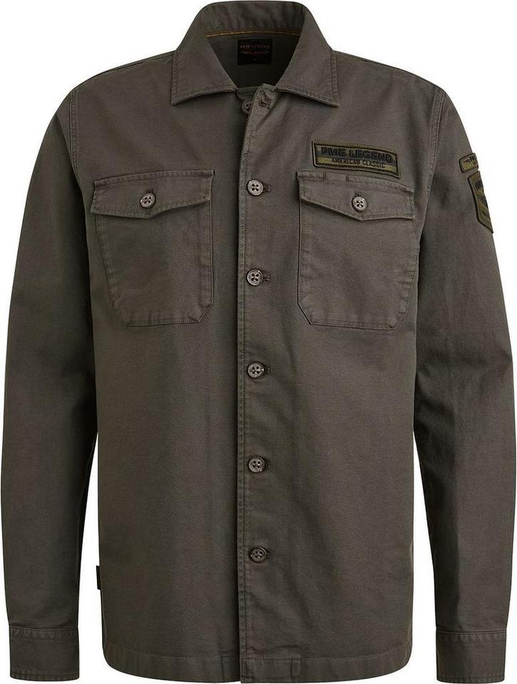 PME Legend Overshirt Canvas Olive maat Maat 52/54 (L) Heren, Kleding | Heren, Truien en Vesten, Nieuw, Maat 52/54 (L), Verzenden