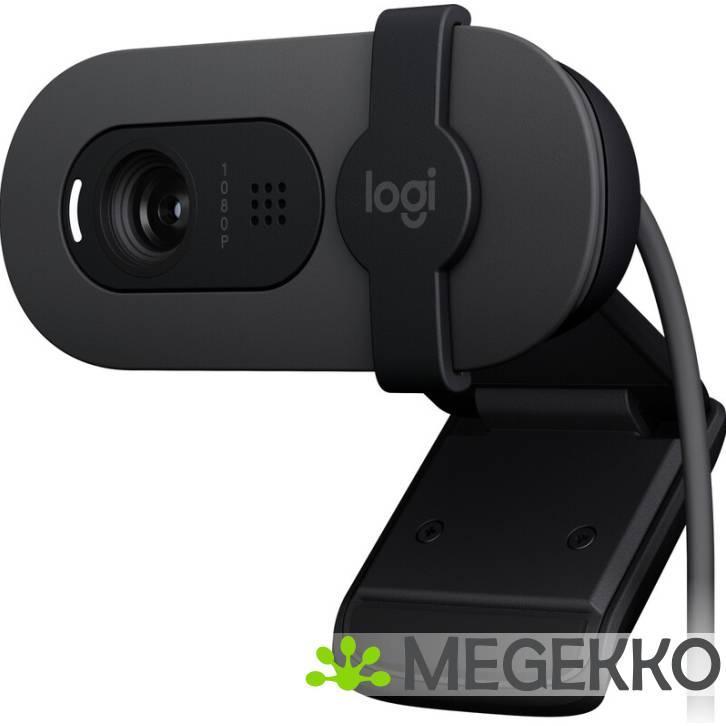 Logitech Brio 100 Grafiet, Computers en Software, Webcams, Nieuw, Verzenden