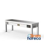 RVS etagère | Keramisch verwarmd | 1 niveau | 1400x300x350 m, Verzenden, Nieuw