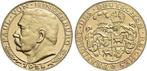 Goud-medaille 1928 Personenmedaille Hindenburg, Paul von..., Postzegels en Munten, Penningen en Medailles, Verzenden