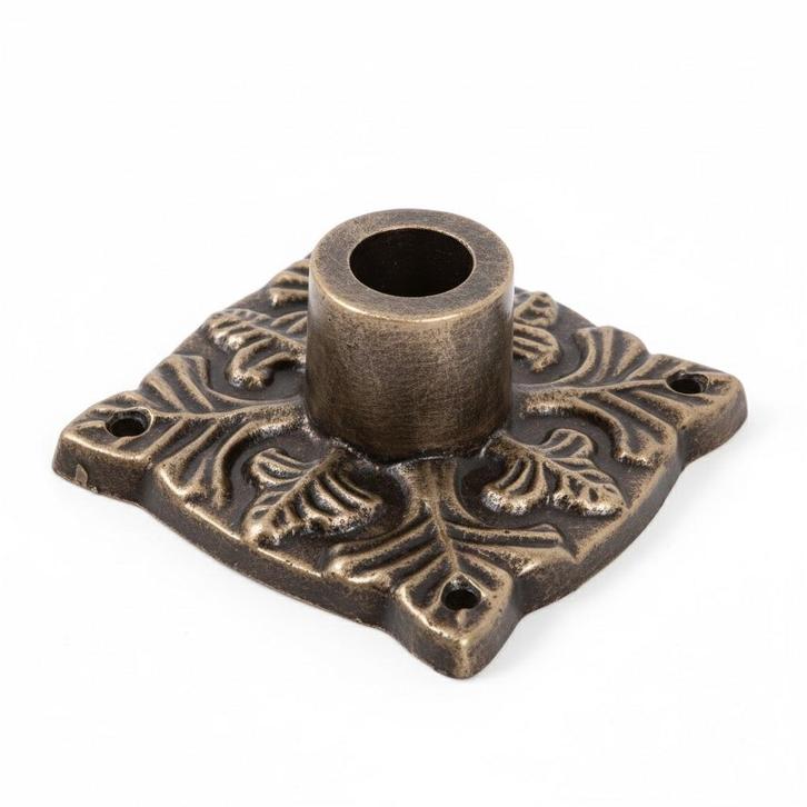 Lantaarnpalen, kappen, steunen en sokkels Sokkelplaatje bron, Tuin en Terras, Buitenverlichting, Verzenden