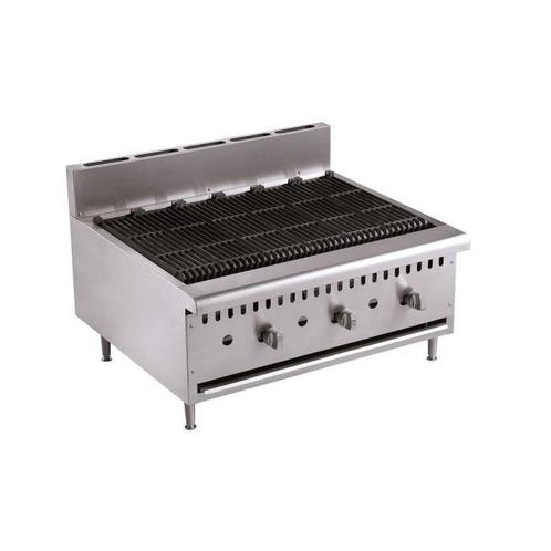 Lavasteengrill | Gas | 27 kW | 915x800x590(h)mm CombiSteel, Zakelijke goederen, Horeca | Keukenapparatuur, Nieuw in verpakking