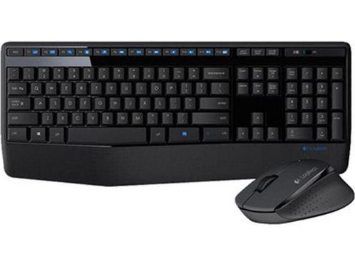 Logitech MK345 - Draadloze Toetsenbord en Muis - QWERTY, Computers en Software, Toetsenborden, Zo goed als nieuw, Verzenden