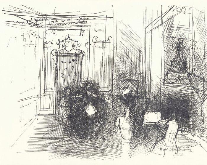 Raoul Dufy (1877-1953) - Au salon, Antiek en Kunst, Antiek | Overige Antiek