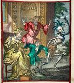 Salomon van Rusting (1693-1705) - Rare Dutch Dance of Death,, Antiek en Kunst