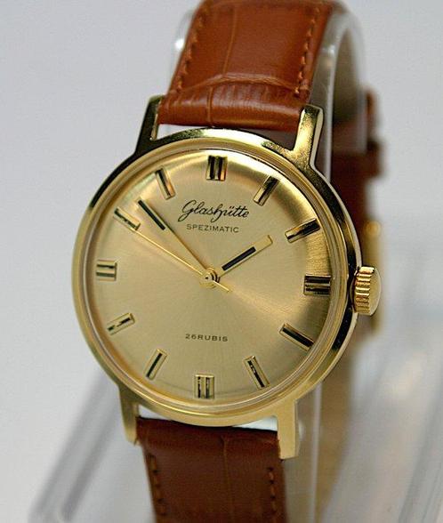 GUB Glashütte - Spezimatic - Sans Prix de Réserve - Homme -, Handtassen en Accessoires, Horloges | Heren