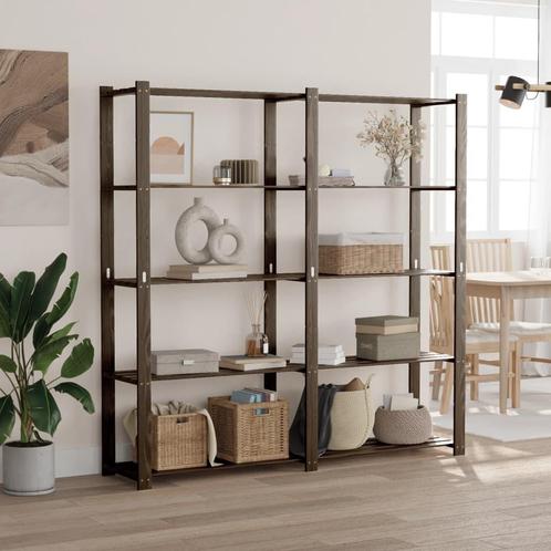 vidaXL Opbergrek 5-laags 170x38x170 cm massief grenenhout, Huis en Inrichting, Kasten | Stellingkasten, Nieuw, Verzenden