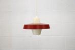 Rood witte hanglamp - Lampe - Aluminium, Plastique, Antiek en Kunst