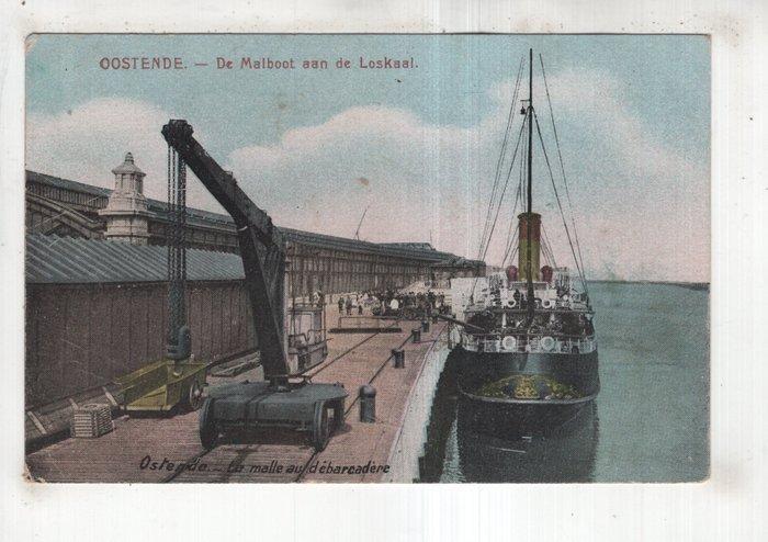 België - België 1898-1950 Collectie Oostende en zeer oude, Verzamelen, Postkaarten | Buitenland