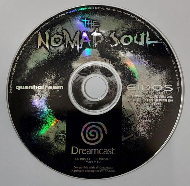 The nomad soul losse disc (Dreamcast tweedehands game), Games en Spelcomputers, Games | Sega, Ophalen of Verzenden