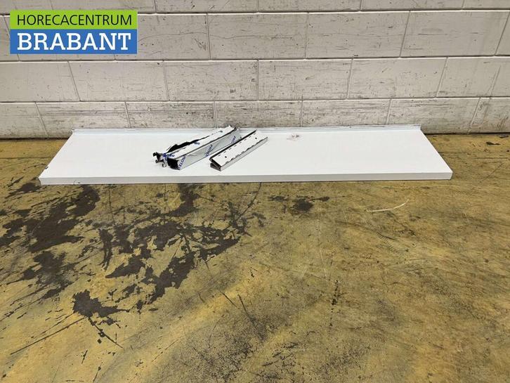 RVS Wandschap schap 180 x 40 cm Horeca, Zakelijke goederen, Horeca | Meubilair en Inrichting, Ophalen of Verzenden