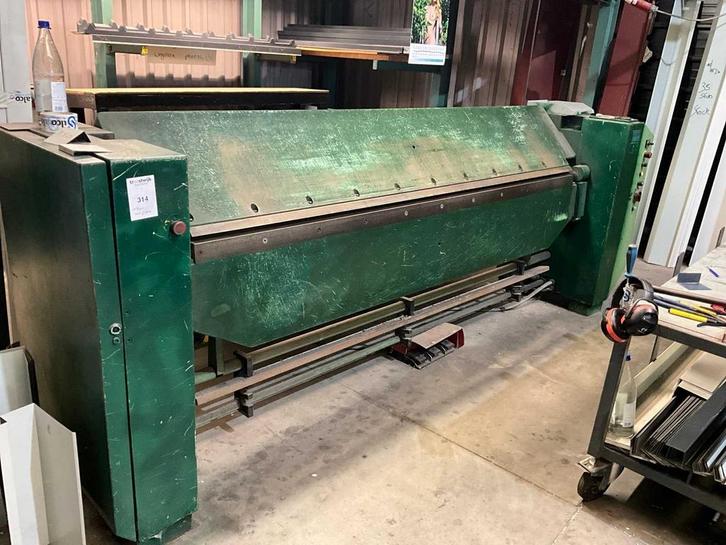 Online veiling - 1993 Schechil HAB250/5 Kantbank, Zakelijke goederen, Machines en Bouw | Metaalbewerking, Ophalen