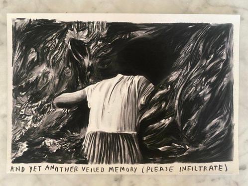 Rinus Van de Velde (1983) - And yet another veiled memory..., Antiek en Kunst, Antiek | Overige Antiek