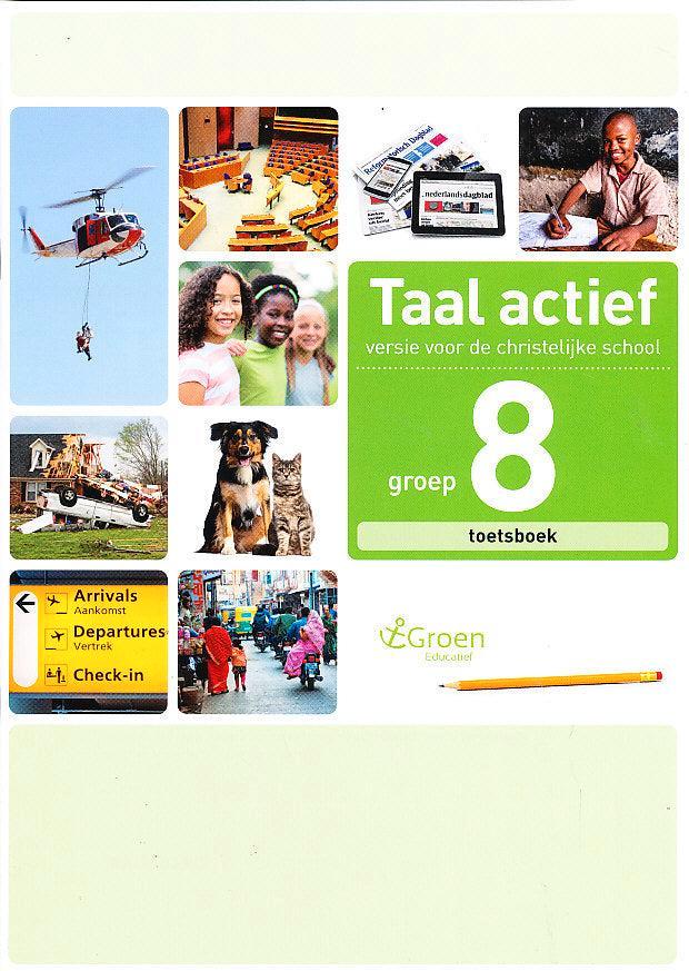 Taal Actief christelijke versie toets boek groep 8 (per stuk, Boeken, Schoolboeken, Verzenden