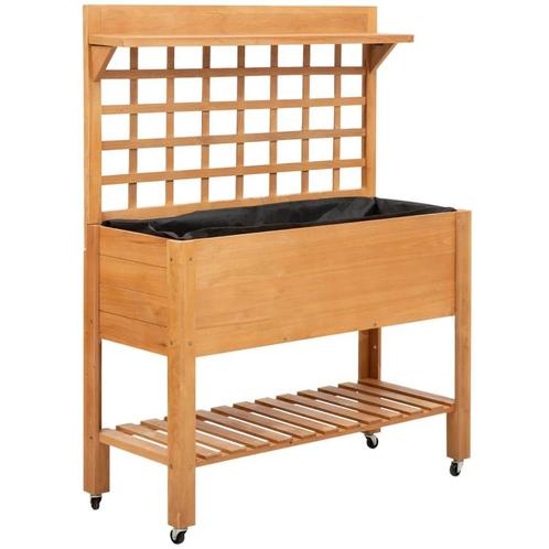 TRUUSK Plantentafel - Verhoogd Bed - Bloementafel - Werktafe, Tuin en Terras, Bloembakken en Plantenbakken, Verzenden