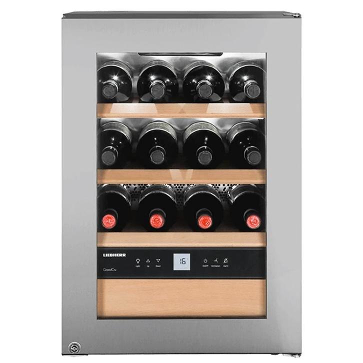 Wijnkoelkast | GRAND CRU | 12x 75cl | RVS | 1 Zone |, Zakelijke goederen, Horeca | Keukenapparatuur, Nieuw in verpakking, Verzenden