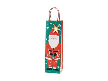 Cadeautasje Kerstman 36cm, Verzenden
