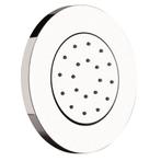 Bodyjet Hotbath Mate Twist Inbouw Massage Kantelbaar 13 cm, Ophalen of Verzenden, Nieuw, Chroom, Kraan