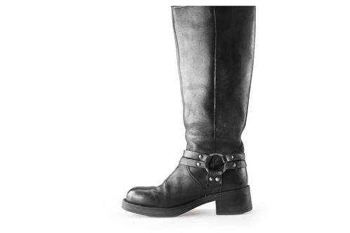 Sacha Laarzen in maat 41 Zwart | 5% extra korting, Kleding | Dames, Schoenen, Zwart, Gedragen, Hoge laarzen, Verzenden