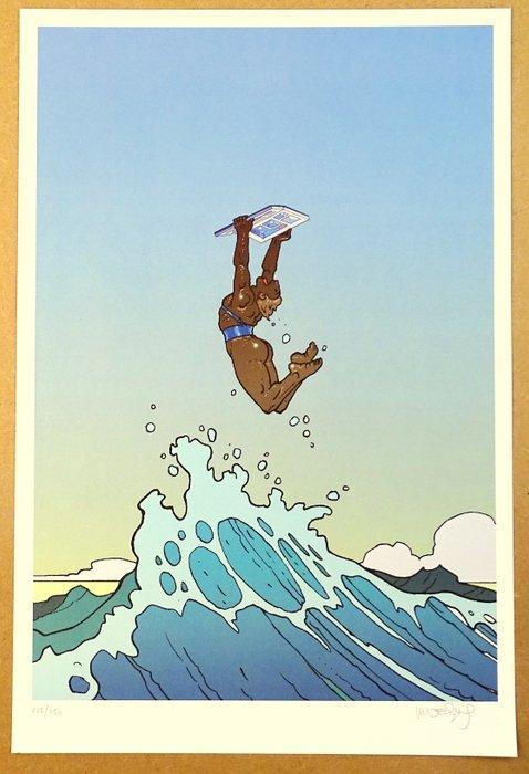 Moebius - 1 Offset Print - Bulles dEcume - La Vague, Boeken, Strips | Comics