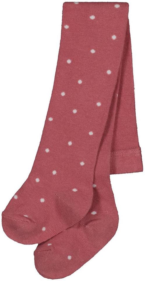 HEMA Baby Kousenbroeks Met Stippen - 2 Paar Roze, Kinderen en Baby's, Babykleding | Schoentjes en Sokjes, Ophalen of Verzenden