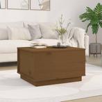 vidaXL Salontafel 60x50x35 cm massief grenenhout honingbruin, Verzenden, Nieuw