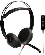 Headphones with Microphone Poly BLACKWIRE 5220 Black, Audio, Tv en Foto, Hoofdtelefoons, Verzenden, Nieuw