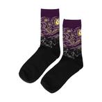 Sokken - Sterrennacht Print - Zwart Paars - Katoen -, Kleding | Dames, Nieuw