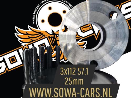 Spacers 25mm Smart Fortwo 3x112 57.1 4x100 60.1, Auto diversen, Tuning en Styling, Ophalen of Verzenden