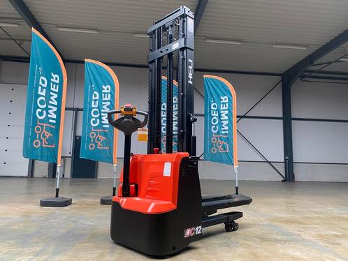 Nieuwe HELI stapelaar v.v. heffende steunpoten met garantie, Zakelijke goederen, Machines en Bouw | Heftrucks en Intern transport