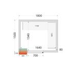 Rekwerk | CR-SERIE | CRPF1815 | 4 Niveaus | L-Vorm Tefcold, Zakelijke goederen, Verzenden, Nieuw in verpakking