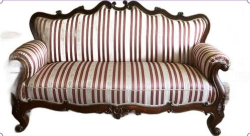 Sofa - Hout, Antiek en Kunst, Antiek | Overige Antiek