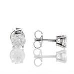 Zonder Minimumprijs - Oorbellen - 14 karaat Witgoud -, Nieuw