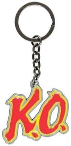 Difuzed Street Fighter Metalen Sleutelhanger-K.O. Logo, Verzamelen, Ophalen of Verzenden, Nieuw