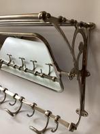 Porte-manteau - Patère avec miroir - Métal chromé - style, Antiek en Kunst