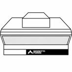 Condensatiekap | Moretti Forni serieS S140E Pizzaoven |, Verzenden