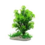 Kunstplant struik met gras OS-248 - aquarium decoratie, Dieren en Toebehoren, Ophalen of Verzenden, Nieuw, Sierelement