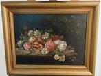 Spaanse school (XIX) - NO RESERVE - Bouquet de rosas, Antiek en Kunst