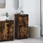 vidaXL Badkamerkast TULUM Gerookt eiken 37 x 31.5 x 82 cm, Huis en Inrichting, Verzenden, Nieuw