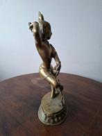 Beeld, Tempeldanseres Dakini 28 cm - 28 cm - Brons, Antiek en Kunst