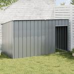 vidaXL Hondenhok met dak 196x91x110 cm verzinkt staal, Dieren en Toebehoren, Hondenhokken, Verzenden, Nieuw