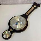 Vintage Japanse wandbarometer met thermometer en hygrometer