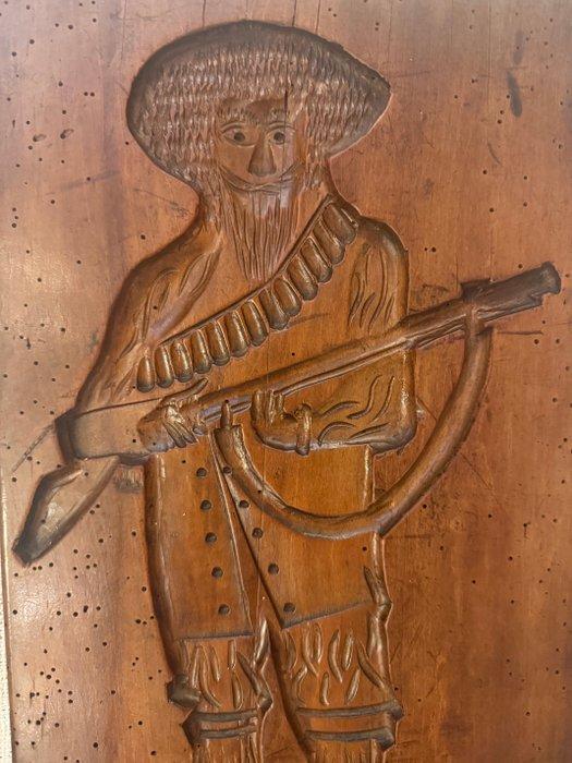 Decoratief ornament - Nederland - speculaasplank Kruger, Antiek en Kunst, Curiosa en Brocante