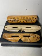Sneeuwbrillen in Inuit-stijl - sneeuwbril - Canada (Zonder, Antiquités & Art