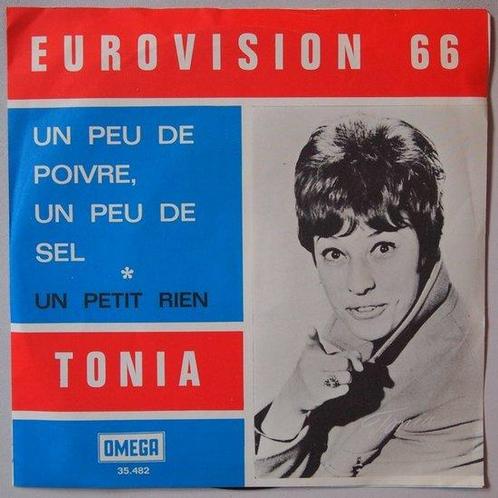 Tonia - Un peu de poivre, un peu de sel - Single, Cd's en Dvd's, Vinyl Singles, Single, Gebruikt, 7 inch, Pop