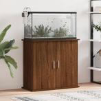 vidaXL Aquariumstandaard 81x36x73 cm bewerkt hout bruin, Dieren en Toebehoren, Verzenden, Nieuw