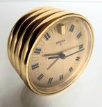 Tafel/bureauklokken - Swiza 8 -  Ontwerp Messing - 1970-1980, Antiquités & Art, Antiquités | Horloges