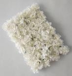 Flowerwall 40x60 cm 24 Wit Kant en Klaar, Nieuw