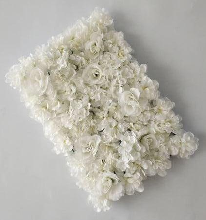 Flowerwall 40x60 cm 24 Wit Kant en Klaar, Hobby en Vrije tijd, Knutselen, Nieuw